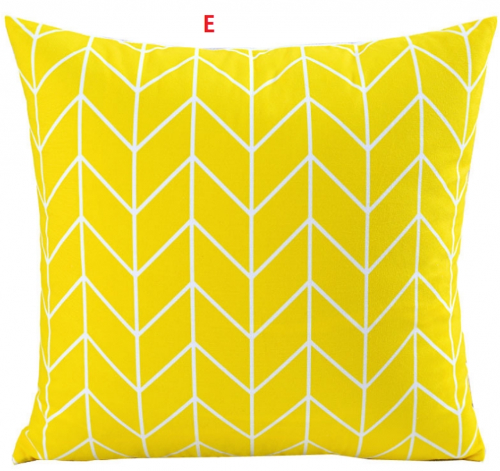 Nordic Style Colorful geometric stripes Design Decorative Cushion Covers Pillow Cover