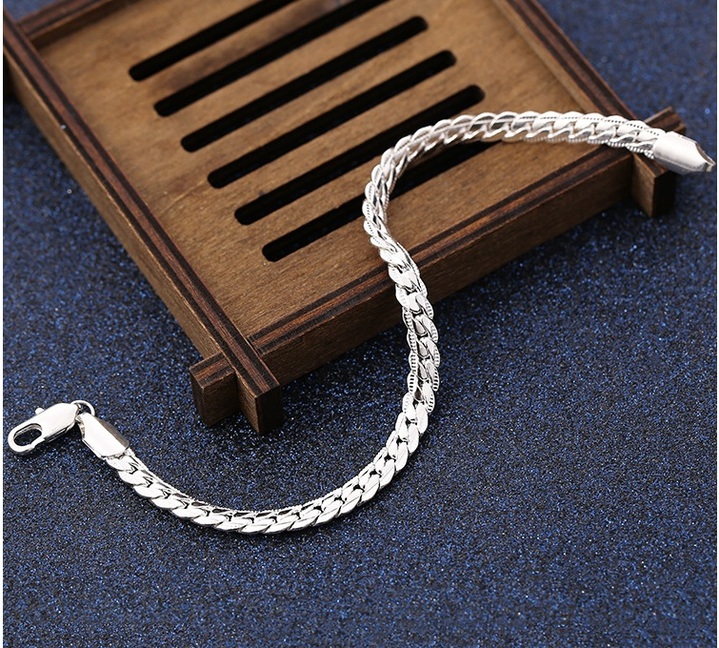 Cuban link chain necklace silver plated  gold personalzied length,jewelry finding chain for pendant