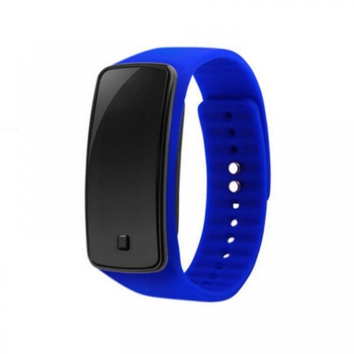 3pcs Sport Bracelet LED Watch Sport Watch Fashion Digital Watch Date Time Wristwatch Colorful Rubber