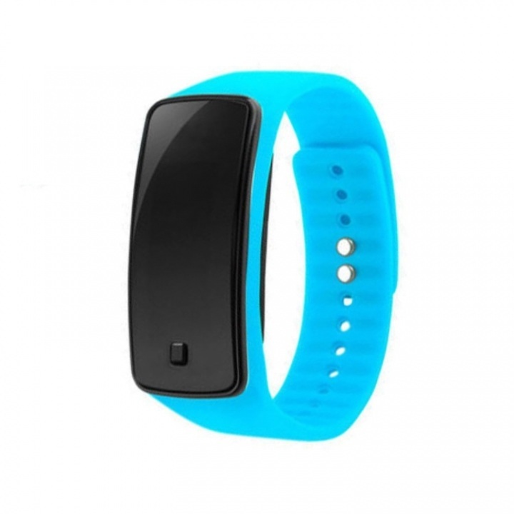 3pcs Sport Bracelet LED Watch Sport Watch Fashion Digital Watch Date Time Wristwatch Colorful Rubber