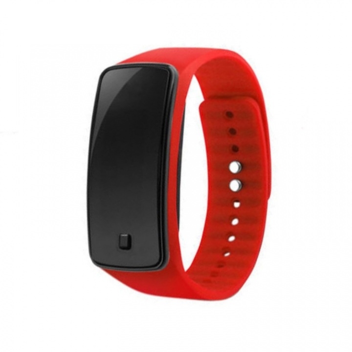 3pcs Sport Bracelet LED Watch Sport Watch Fashion Digital Watch Date Time Wristwatch Colorful Rubber