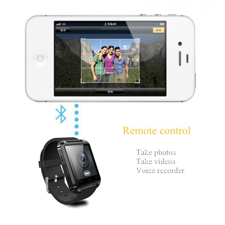 Smart Watches U8 Sport Pedometer Handsfree Bluetooth Smartwatch Wristband for Android Phone