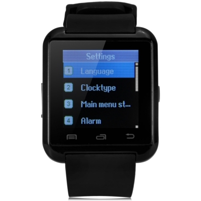 U8 Smartwatch Bluetooth Watch Passometer Touch Screen Answer and Dial the Phone