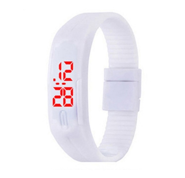 Wholesale and Retail Smart Watch LED Digital Bracelet Watch Sport Strap Wristwatch for Men Women