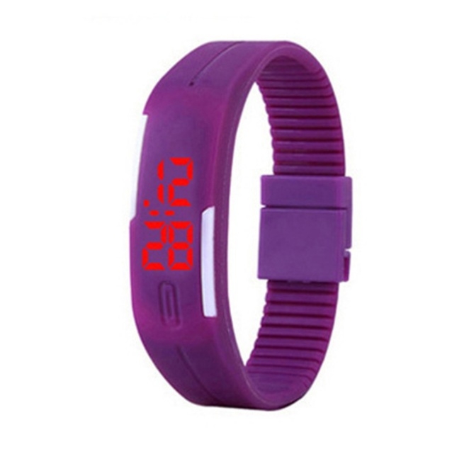 Wholesale and Retail Smart Watch LED Digital Bracelet Watch Sport Strap Wristwatch for Men Women