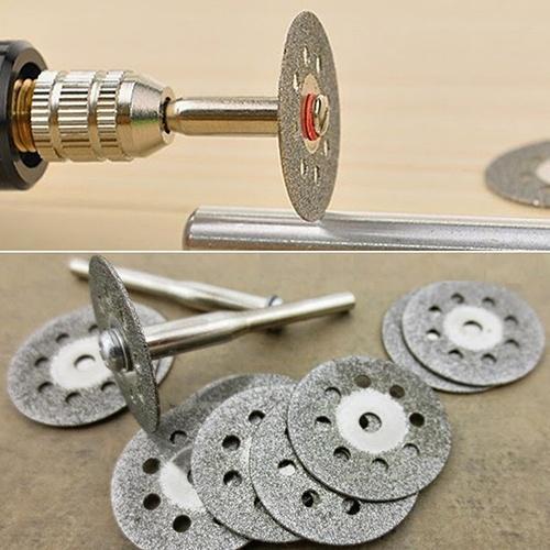 New Rotary Tool Circular Saw Blades Cutting Wheel Discs Mandrel Cutoff