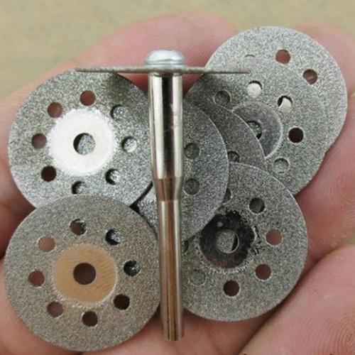 New Rotary Tool Circular Saw Blades Cutting Wheel Discs Mandrel Cutoff