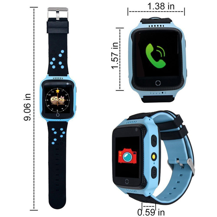 Q528 GPS Smart Watch With Camera Flashlight Baby Watch SOS Call Location Device Tracker for Kid Safe