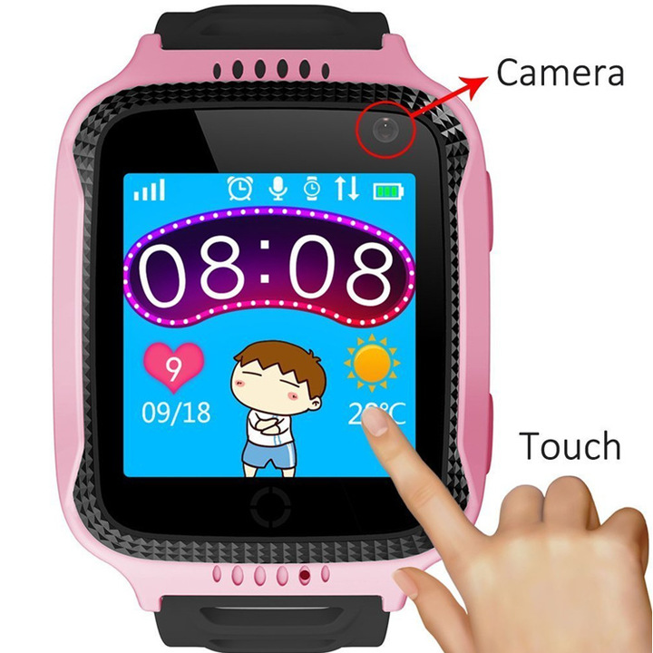 Q528 GPS Smart Watch With Camera Flashlight Baby Watch SOS Call Location Device Tracker for Kid Safe