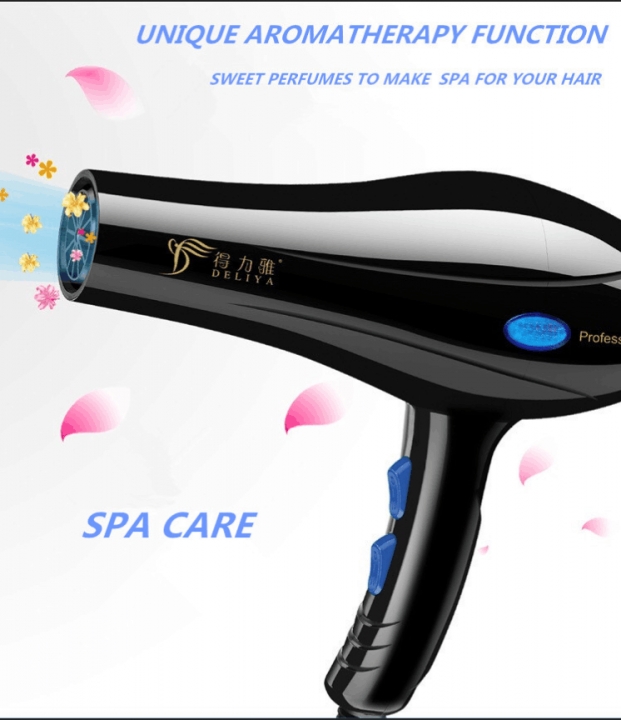 2200W Professional Electric Hairdryers Dryer Blowers Blue Light Anion Aromatherapy SPA Care Salon