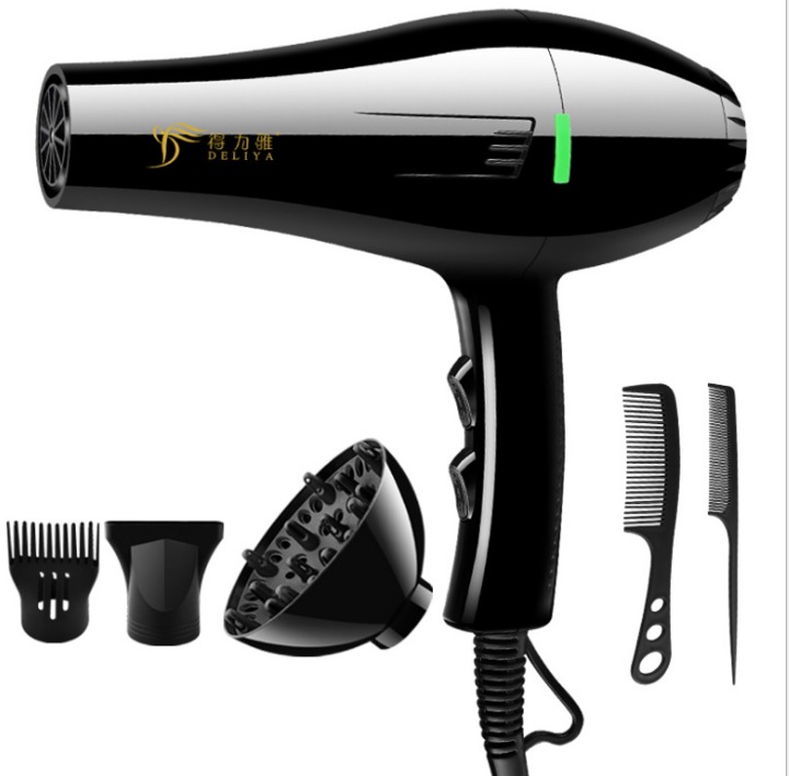 2000W Hair Dryer Professional Blow Hairdryer Low Noise Hot And Cold Wind Styling Tools