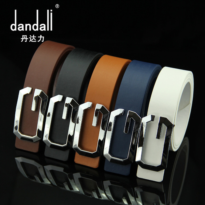 High Quality Luxury Cow Genuine Fashion Men`s Belts Strap