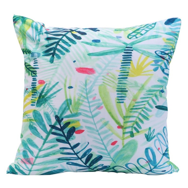Cushion Cover Decorative Pillow Case For Home Printed Sofa Seat Case Car Pillowcase Soft