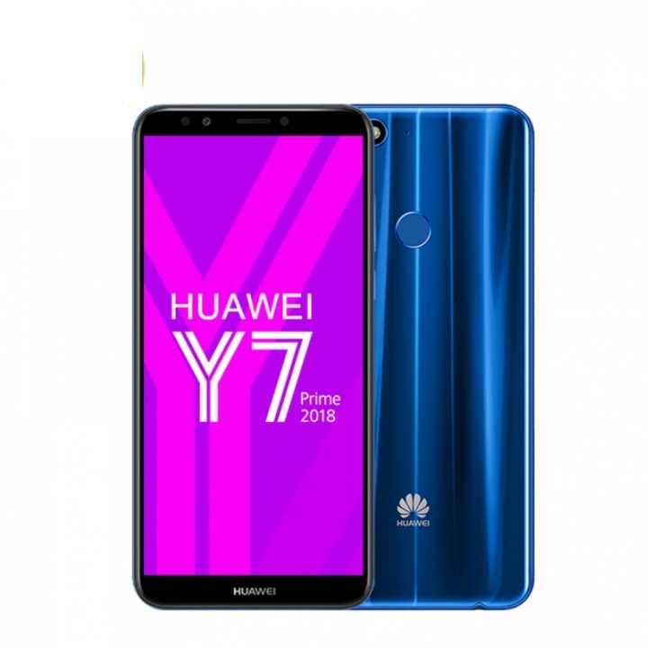 Huawei Y7 Prime (2018) , 3+32GB -5.99 fullscreMP-Dual SIM-3000mAh-- Smartphone-13+8  mobile phone