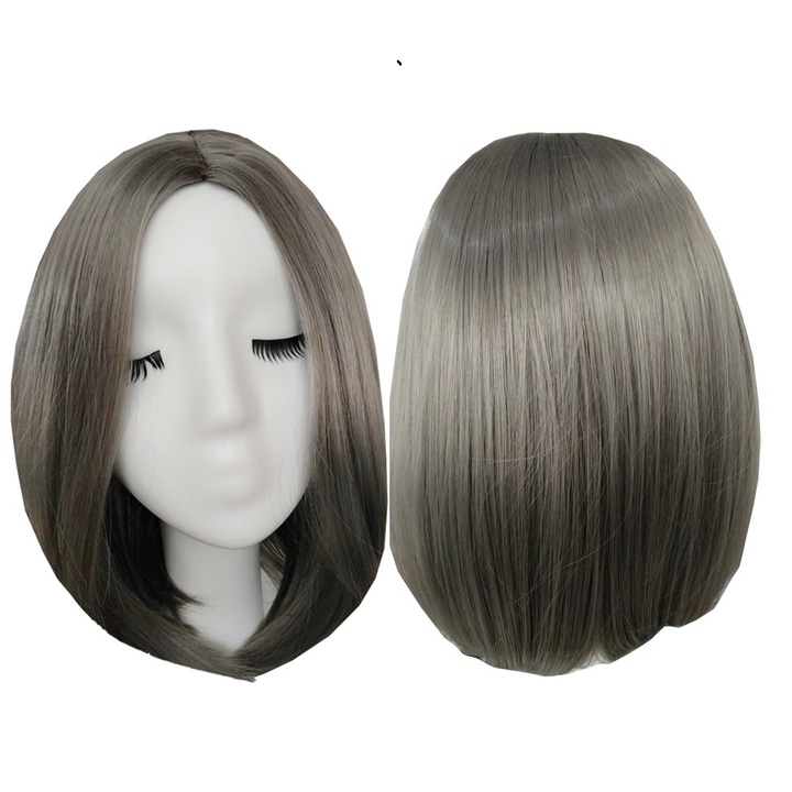 Women's Wigs Hair Straight Black Bob Wig Short For Women Black Heat Resistant Hairpieces