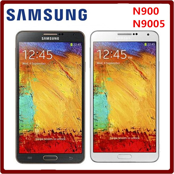 Refurbished Samsung Galaxy Note 3  Mobile phone Quad Core 5.7&quot; Inch RAM 3GB Android 13MP 16GB