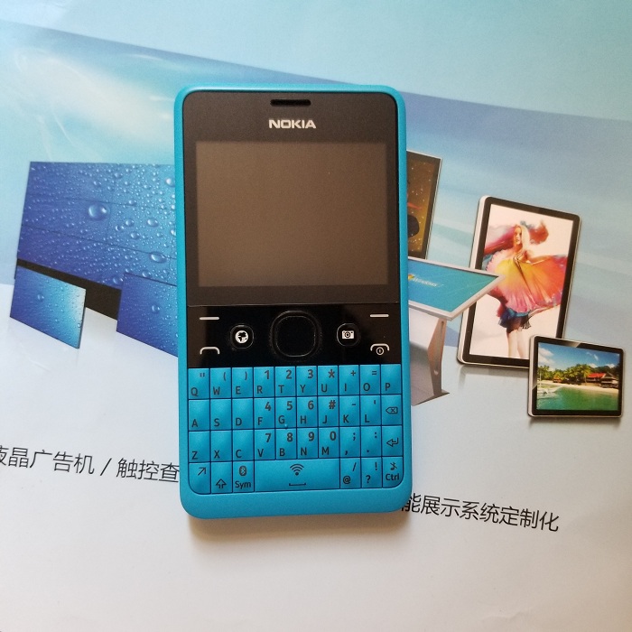 New smart phone Nokia Asha 210 Unlocked smartPhone Dual sim / Single SIM Card 2mp camera