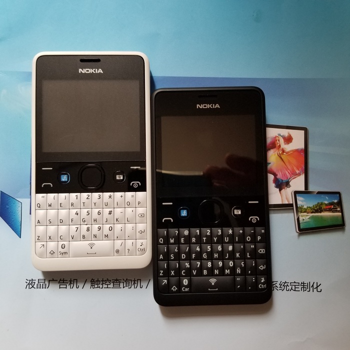 New smart phone Nokia Asha 210 Unlocked smartPhone Dual sim / Single SIM Card 2mp camera