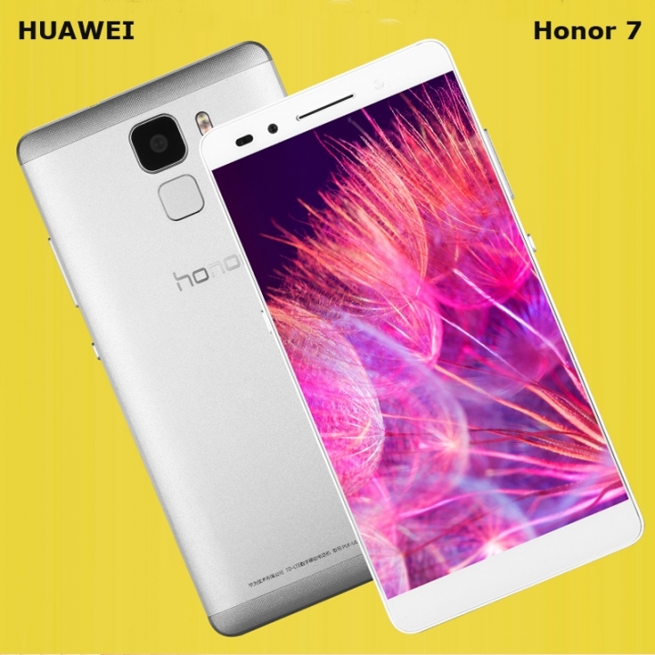 Refurbished mobile phone Huawei Honor 7 + 3+64GB -5.2&apos;&apos;screen-20+8MP-Double SIM-3100mAh smartphone