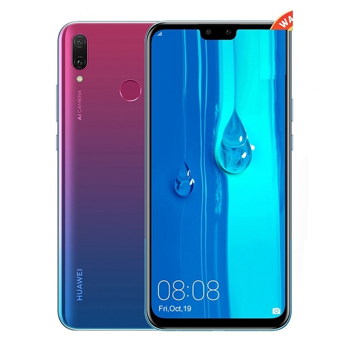 Refurbished smartphone Huawei Y9 (2019) , 6.5&quot;, 4+64GB, 16MP+2MP 4G (Dual SIM) mobile phone