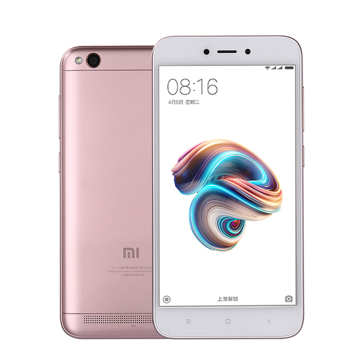 Refurbished Xiaomi Redmi 5 18:9 Snapdragon 625 Octa Core MIUI9 3GB 32GB 4G LTE Smartphone Touch ID