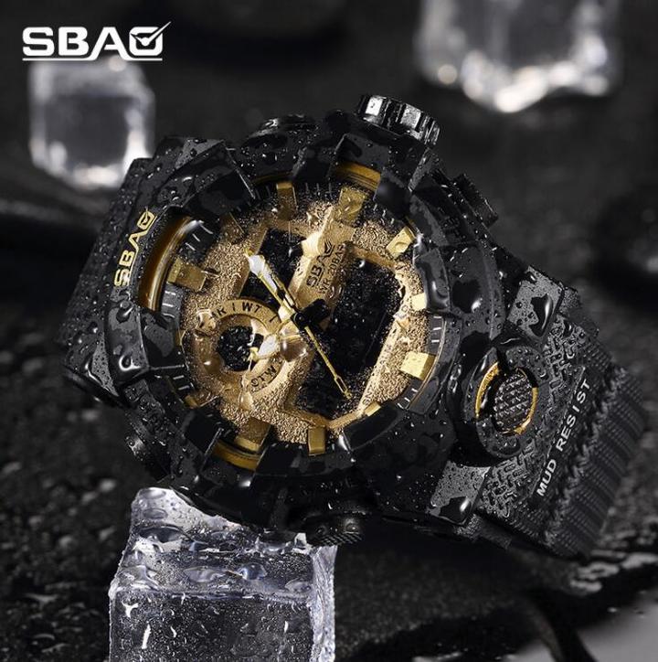 M&amp;J Curren Quartz Black Vogue Business Military Man Men's Watches 3ATM Waterproof Sport Watch