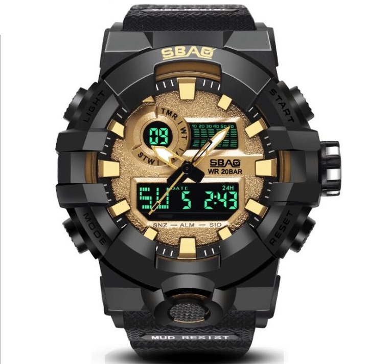 M&amp;J Curren Quartz Black Vogue Business Military Man Men's Watches 3ATM Waterproof Sport Watch