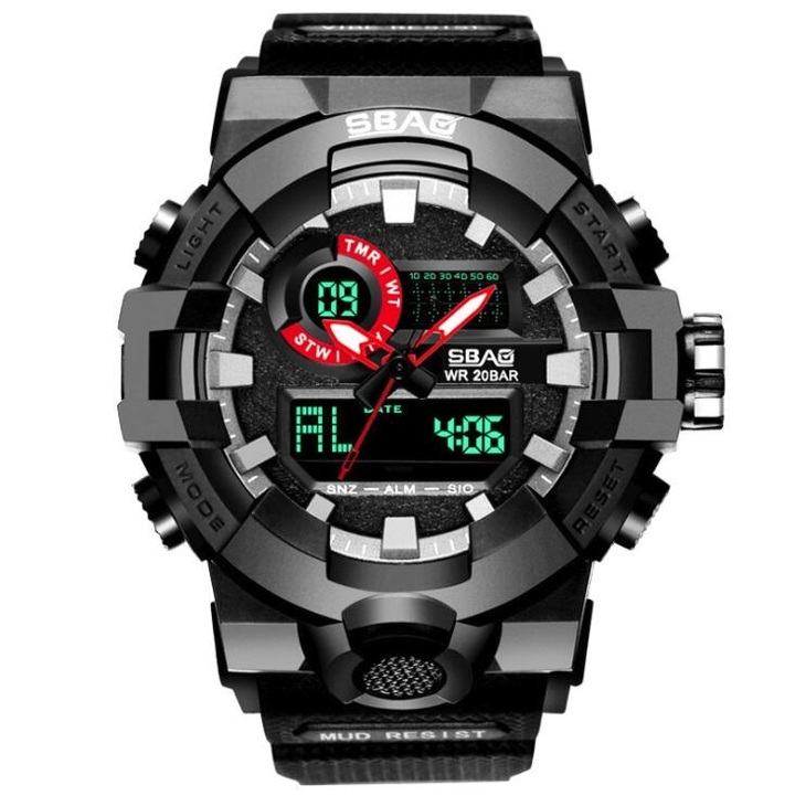 M&amp;J Curren Quartz Black Vogue Business Military Man Men's Watches 3ATM Waterproof Sport Watch