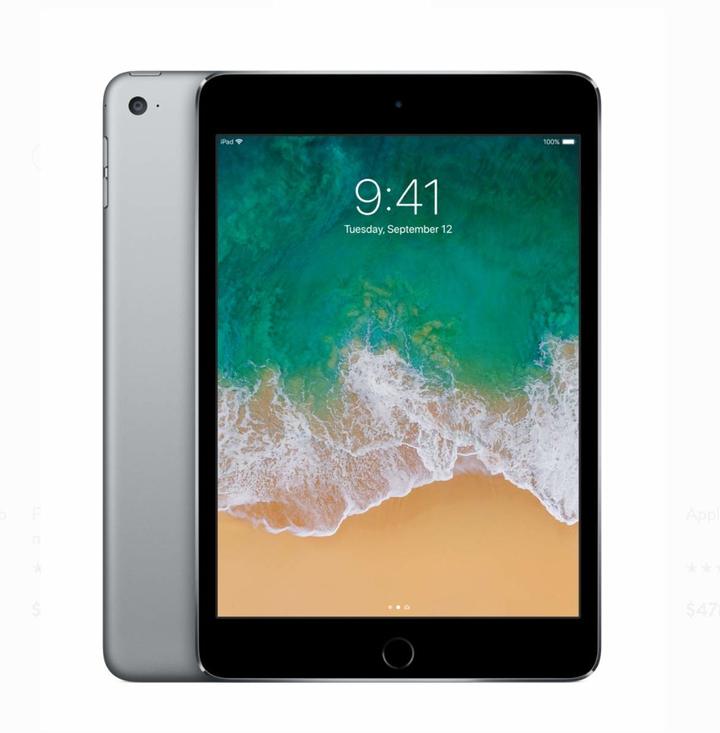 Certified 99% Refurbished ipad mini 4 with Fingerprint 7.9inches good battery almost new