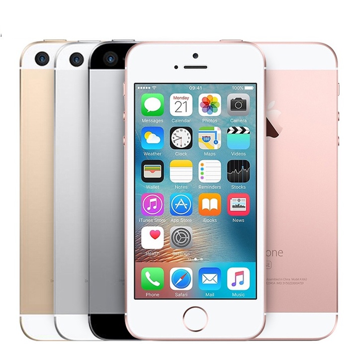Refurbished Unlocked Apple iPhone SE 4G LTE with Fingerprint unlock  2G+16GB ROM 12.0MP Smartphone