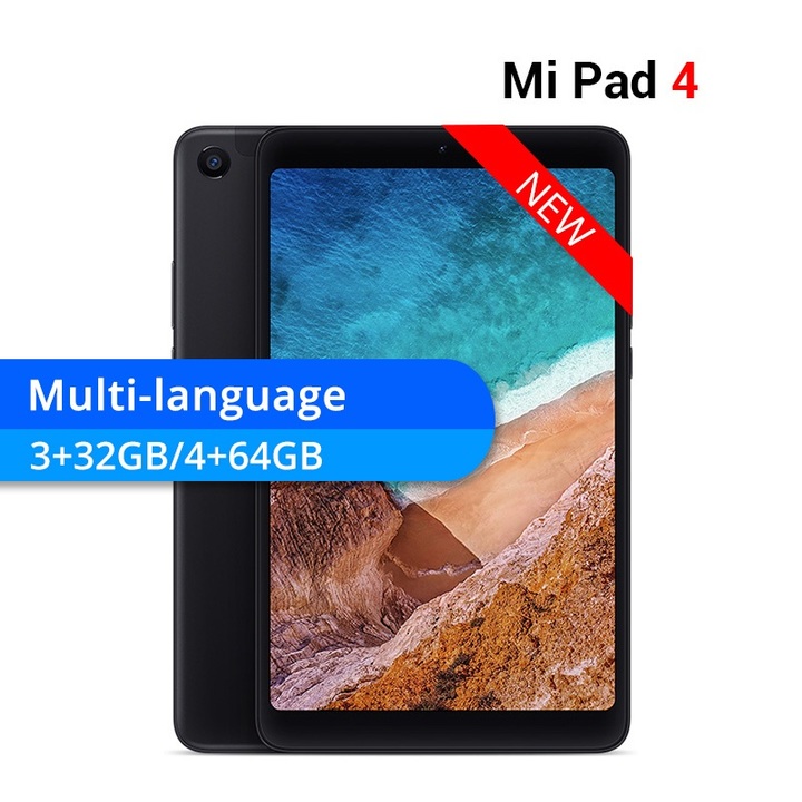Refurbished Xiaomi Mi Pad 4  8inch  32GB/64GB Tablets 4 Snapdragon 660 AIE CPU 6000mAh Battery