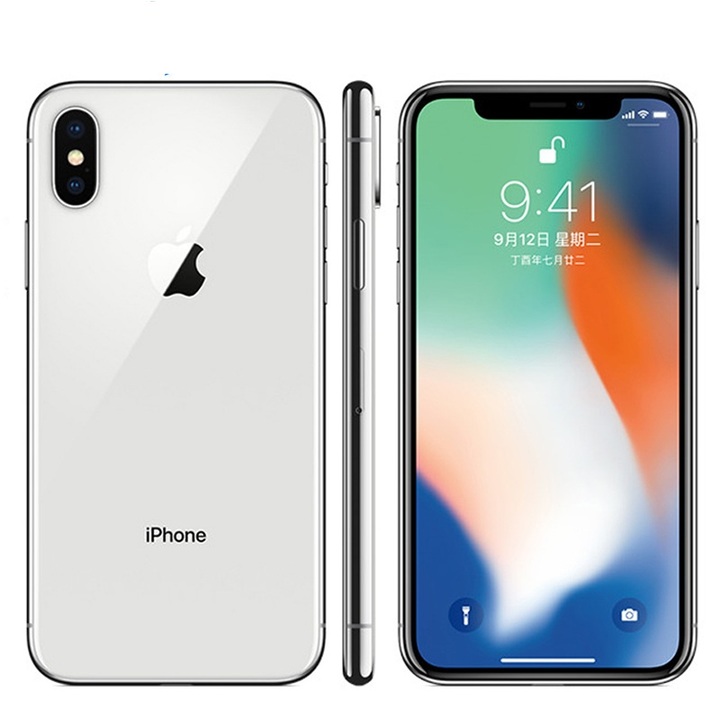 Refurbished phone iphone x 64GB+3GB 12MP+7MP 5.8 inch apple mobile with Face recognition iphone x