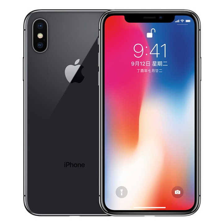 Refurbished phone iphone x 64GB+3GB 12MP+7MP 5.8 inch apple mobile with Face recognition iphone x