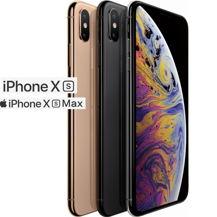 Refurbished iphone Xs Max 256GB+4GB 6.5 inch apple smart phone with Face recognition iphone XS max