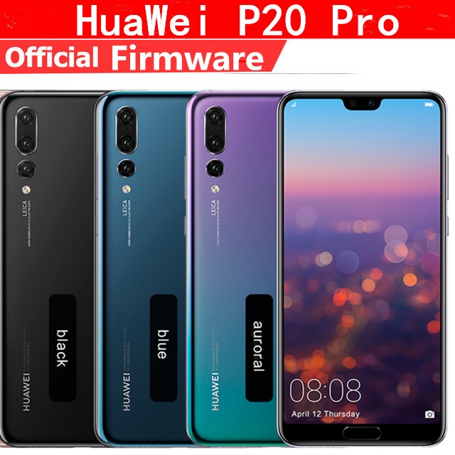 Refurbished HuaWei P20 Pro 4G LTE  6G+128GB 6.1&quot; Mobile Phone Kirin 970 Android 8.1