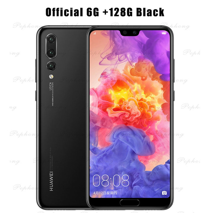 Refurbished Huawei P20 Pro 6GB +128G  Smartphone 40MP 6.1 inch Screen SuperCharge NFC P20Pro