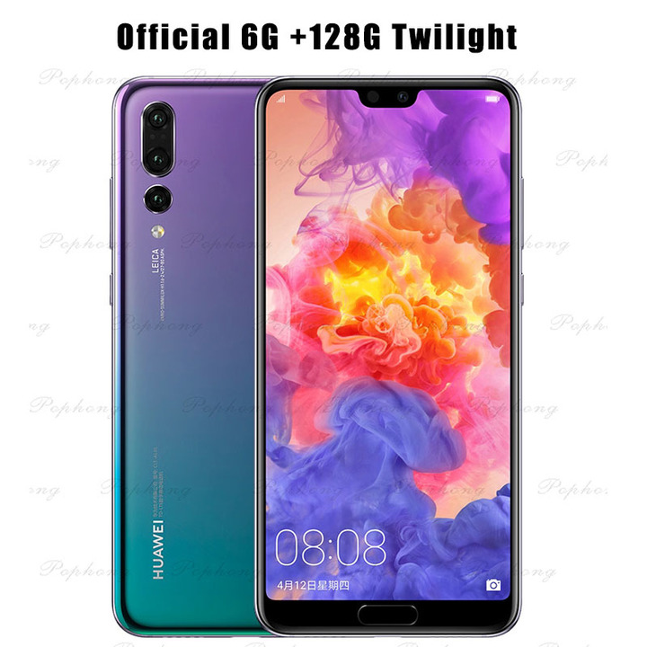 Refurbished Huawei P20 Pro 6GB +128G  Smartphone 40MP 6.1 inch Screen SuperCharge NFC P20Pro