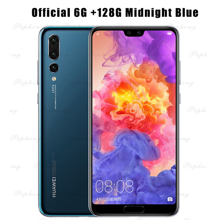 Refurbished Huawei P20 Pro 6GB +128G  Smartphone 40MP 6.1 inch Screen SuperCharge NFC P20Pro