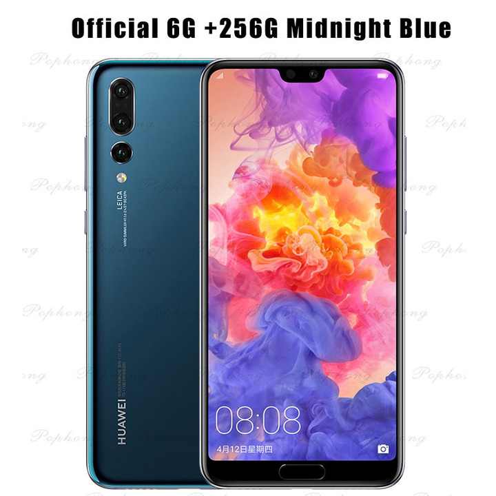 Refurbished Huawei P20 Pro 6GB +256G  Smartphone 40MP 6.1 inch Screen SuperCharge NFC P20Pro