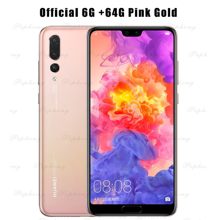 Refurbished Huawei P20 Pro 6GB+64G/128G/256G  Smartphone 40MP 6.1 inch Screen SuperCharge NFC P20Pro