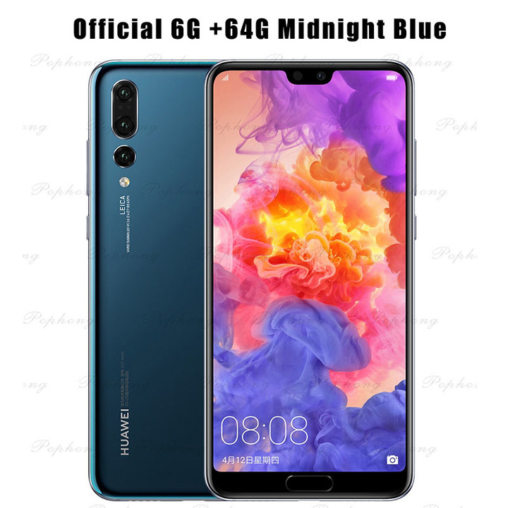 Refurbished Huawei P20 Pro 6GB+64G/128G/256G  Smartphone 40MP 6.1 inch Screen SuperCharge NFC P20Pro