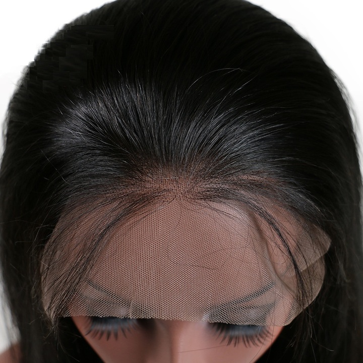 Brazilian Lace Front Human Hair Wigs Remy Hair Straight Wig With Baby Hair Natural Hairline Full End