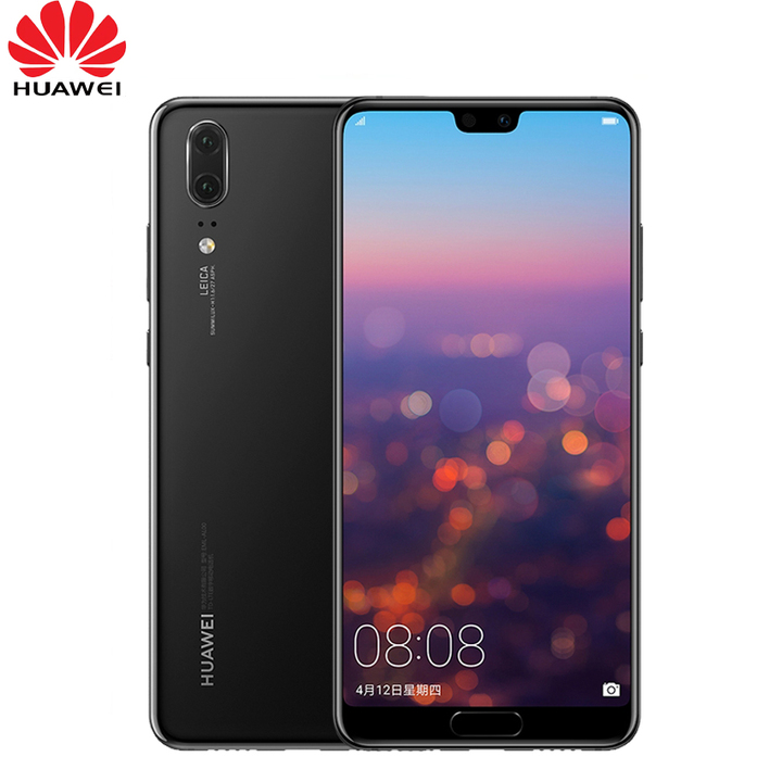 Refurbished Huawei P20 4GB+64G/128GB Dual Rear Camera 5.8 inch Full View Screen SuperCharge NFC