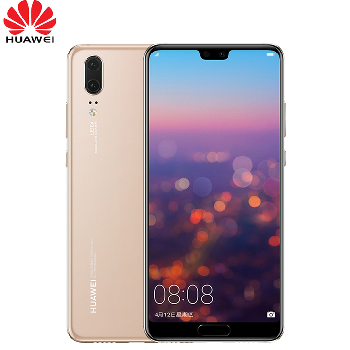 Refurbished Huawei P20 4GB+64G/128GB Dual Rear Camera 5.8 inch Full View Screen SuperCharge NFC