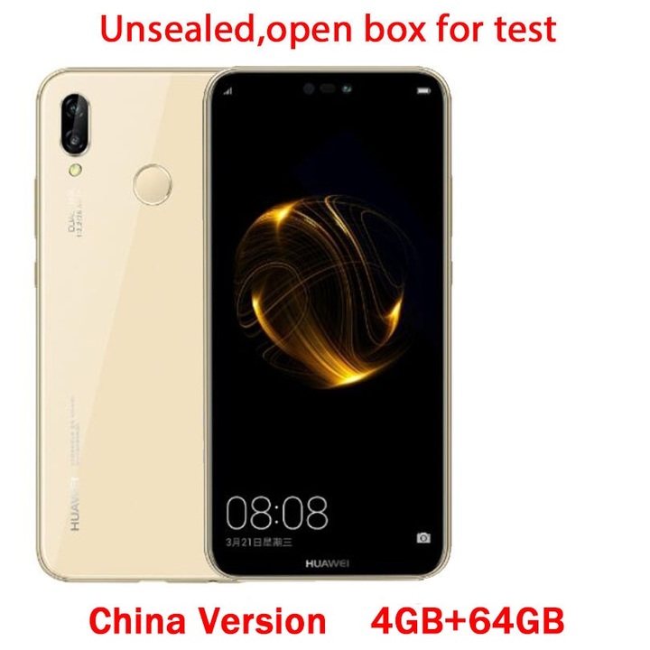 Refurbished Huawei P20 Lite Nova 3e 4GB+64G/128GB 5.84&quot;  24MP camera 2280*1080P Face ID Mobile Phone