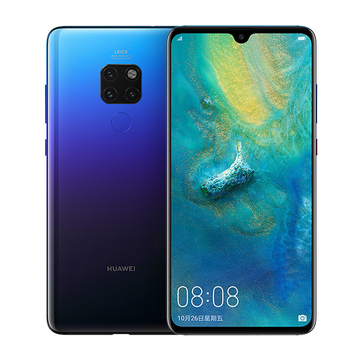 Refurbished phone HUAWEI Mate 20 4GB+128GB 6.53 Inch Full Screen 16MP+24MP 4000MAH HUAWEI Mate20 smartphone