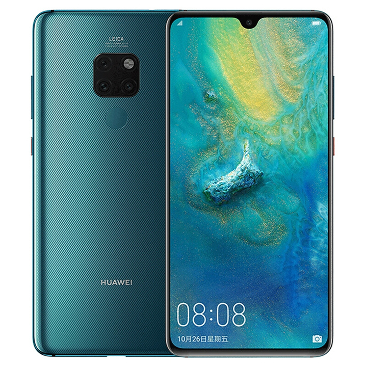 Refurbished phone HUAWEI Mate 20 4GB+128GB 6.53 Inch Full Screen 16MP+24MP 4000MAH HUAWEI Mate20 smartphone