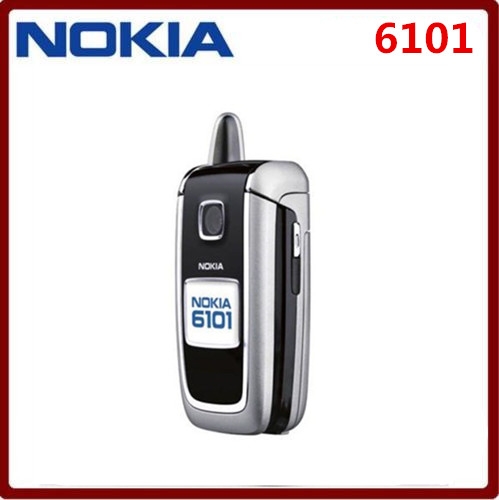 New Nokia 6101 Original FM radio CAMERA 1.8&quot; Screen 2G GSM Flip Mobile Phone
