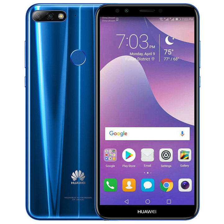 Refurbished Huawei Y7 Prime (2018) , 32GB/64GB -5.99 fullscreMP-Dual SIM-3000mAh-- Smartphone-13+8