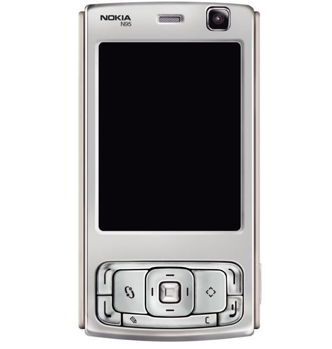 Refurbished Phone Nokia N95 8GB Storage Camera 5MP Unlocked Mobile Phone